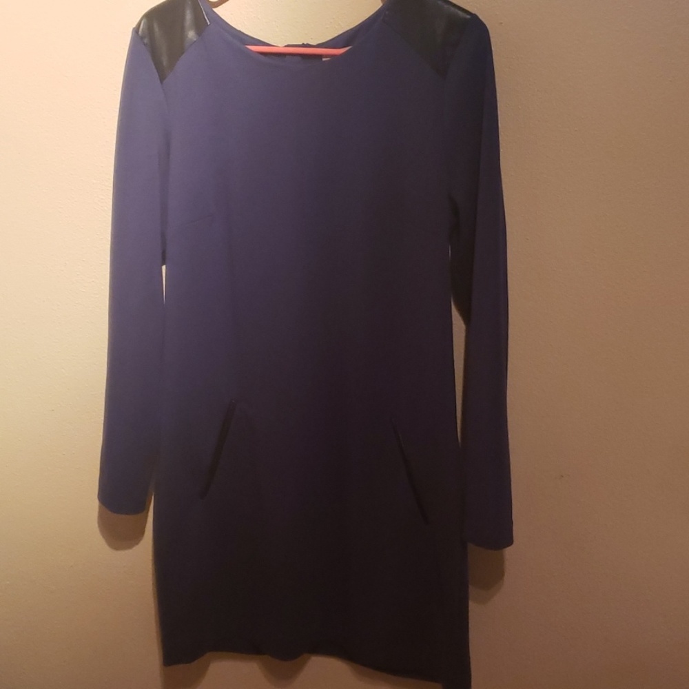 Banana Republic navy blue dress